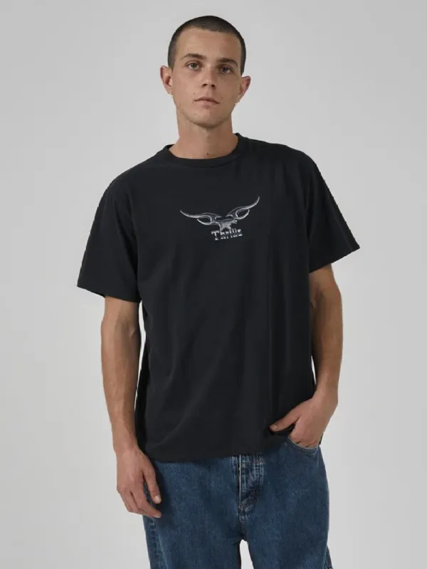 Iron Eagle Merch Fit Tee - Twilight Black made by Thrills
