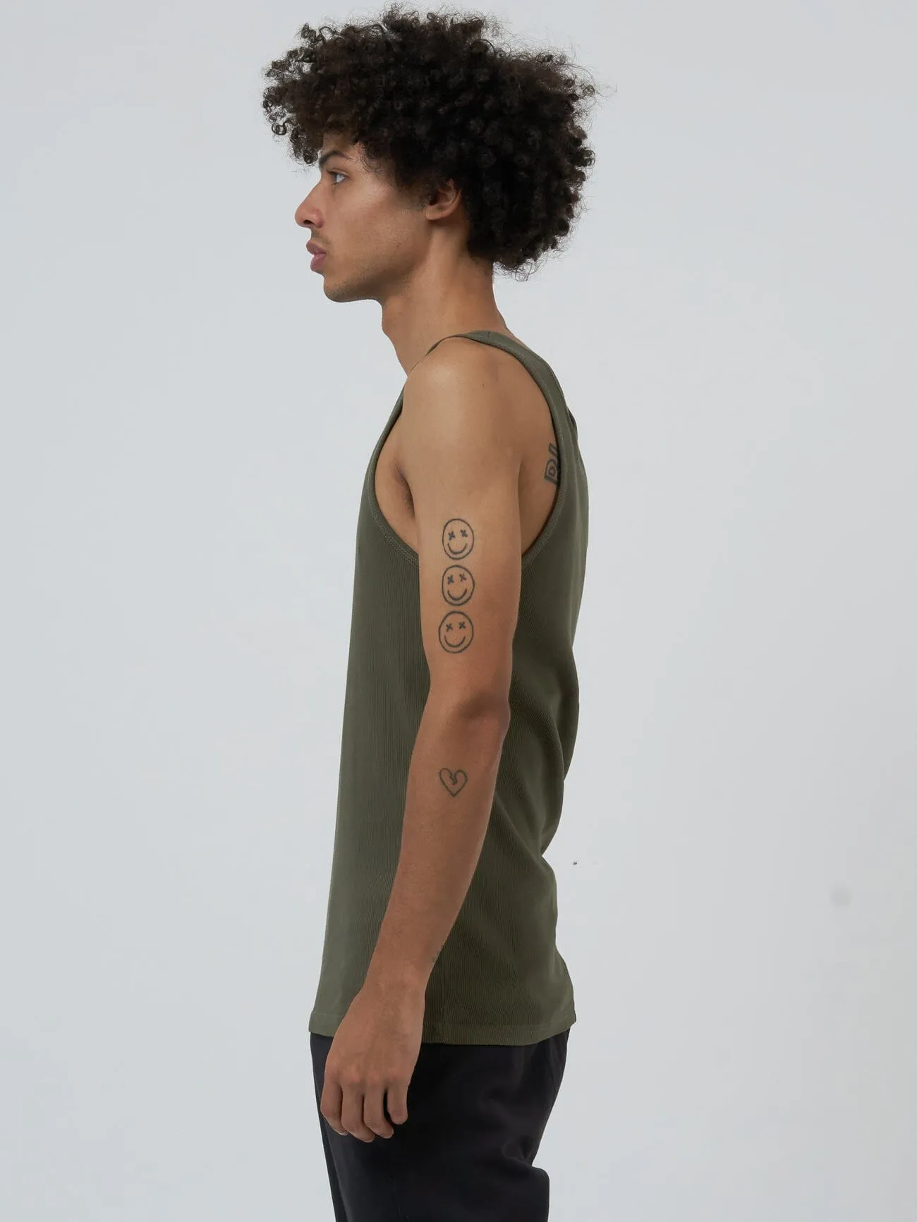 Endless Rib Tank - Deep Emerald sold by Thrills product image thumbnail 4