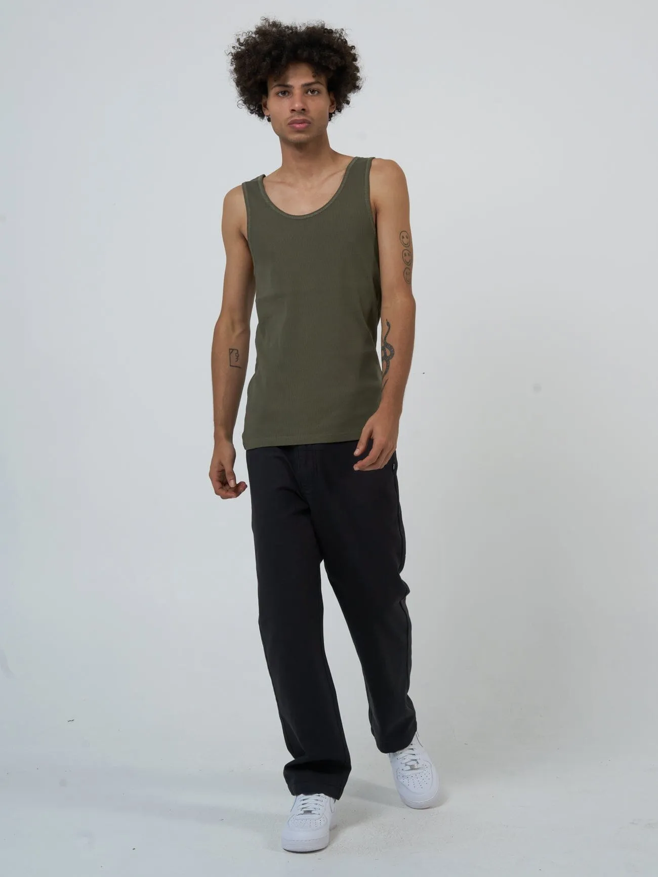 Endless Rib Tank - Deep Emerald sold by Thrills product image thumbnail 5