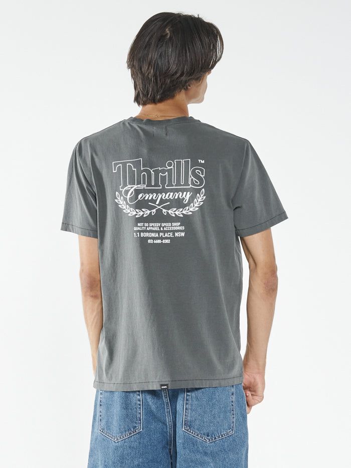 Speed Needs Merch Fit Tee - Merch Black sold by Thrills product image thumbnail 2