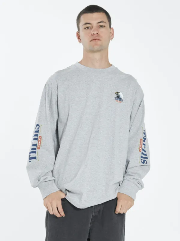 Roadhouse Merch Fit Long Sleeve Tee - Vintage Marle sold by Thrills