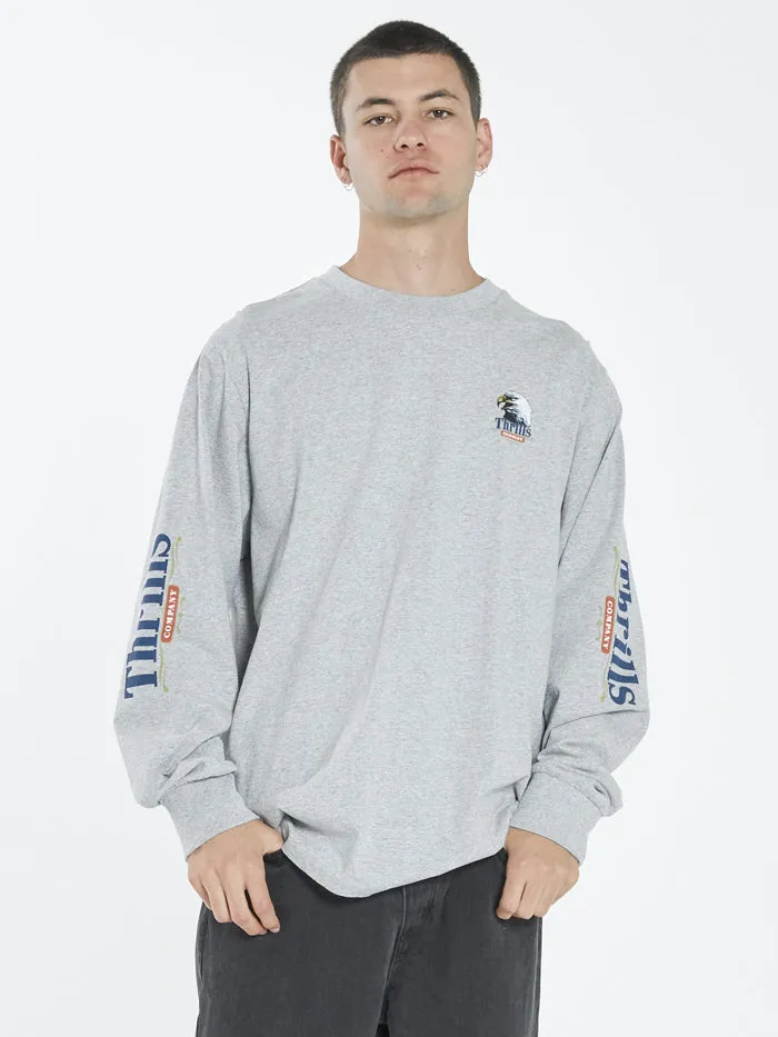 Roadhouse Merch Fit Long Sleeve Tee - Vintage Marle sold by Thrills