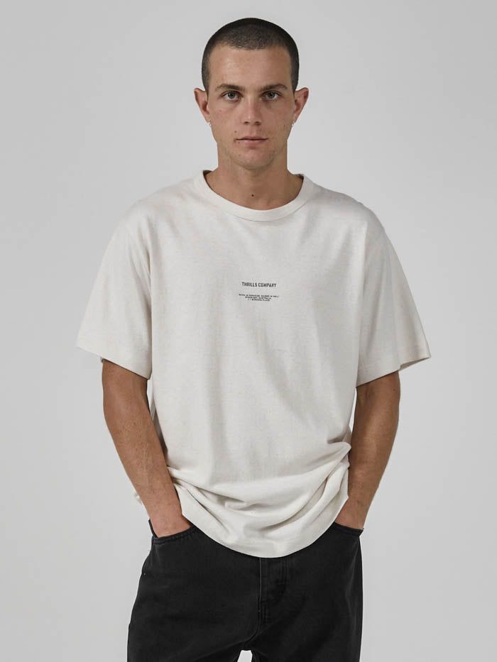 Hemp Thrills Territory Merch Fit Tee - Unbleached sold by Thrills product image thumbnail 5