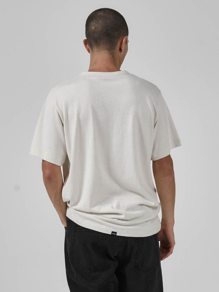 Hemp Thrills Territory Merch Fit Tee - Unbleached sold by Thrills product image thumbnail 3