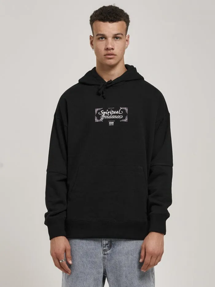 Future Guidance Slouch Pull On Hood - Black sold by Thrills product image thumbnail 4
