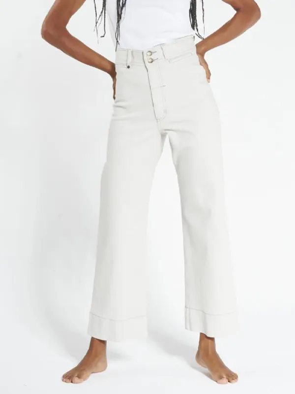 Belle Stretch Jean - Vintage Bone sold by Thrills