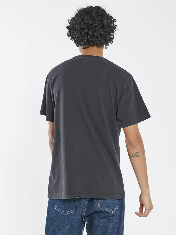 Chrome Scorpion Merch Fit Tee - Washed Black sold by Thrills product image thumbnail 2