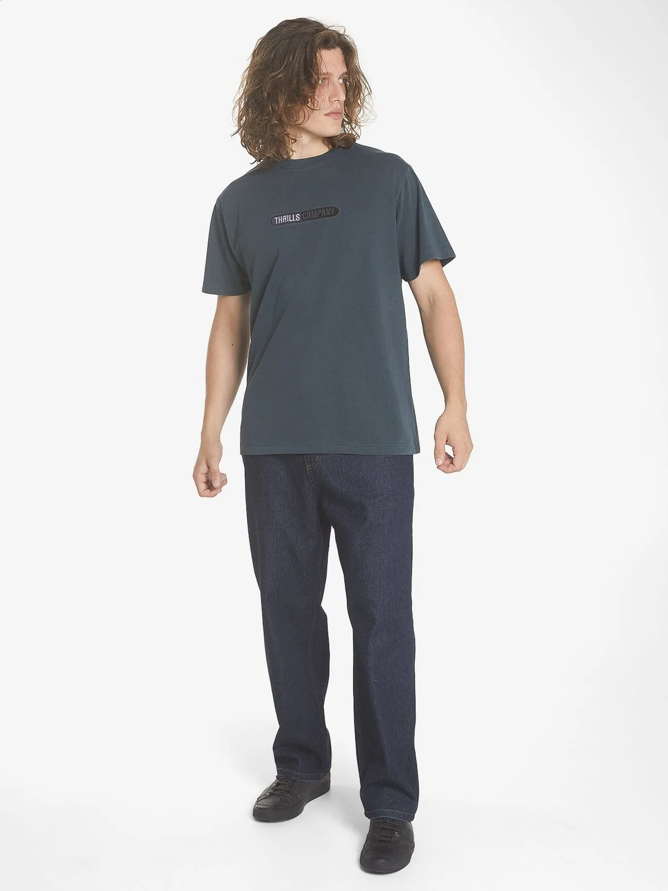 Love From Above Merch Fit Tee - Petrol sold by Thrills product image thumbnail 5