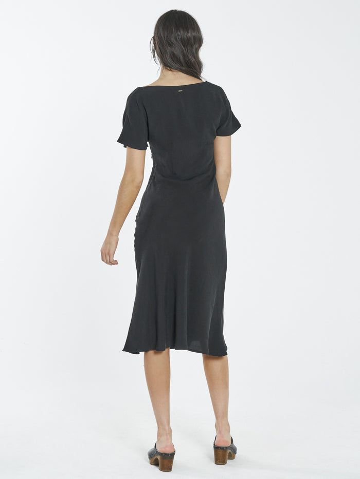 Kira Bias Dress - Antique Black sold by Thrills product image thumbnail 7