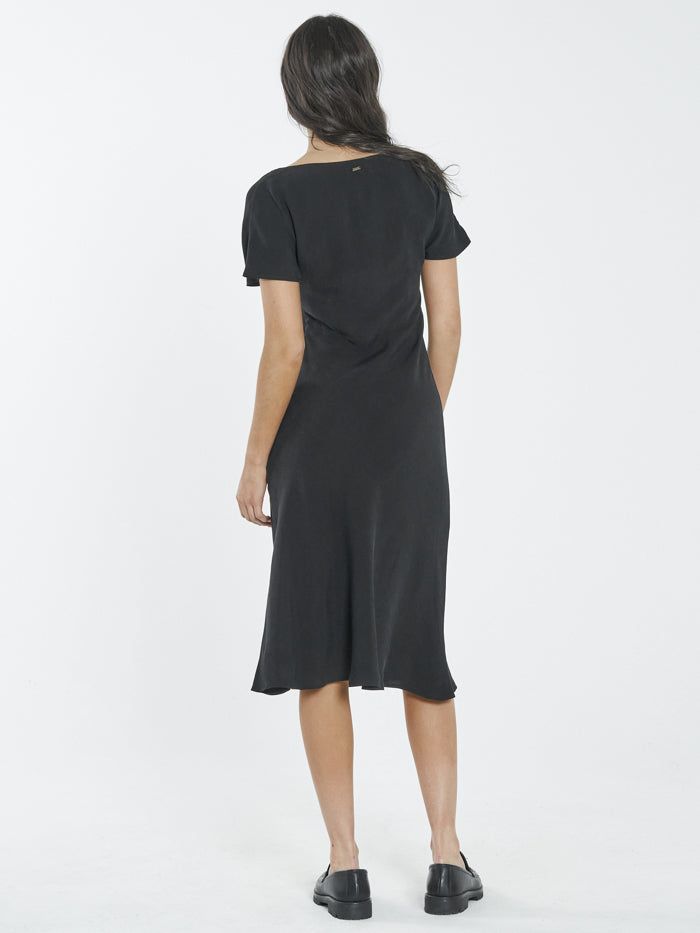 Kira Bias Dress - Antique Black sold by Thrills product image thumbnail 2