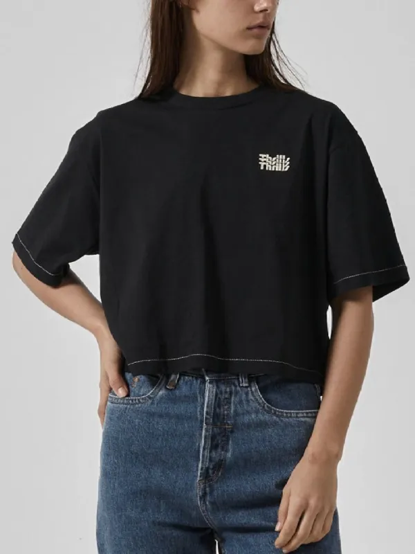 Infinite Thrills Merch Crop Tee - Black sold by Thrills