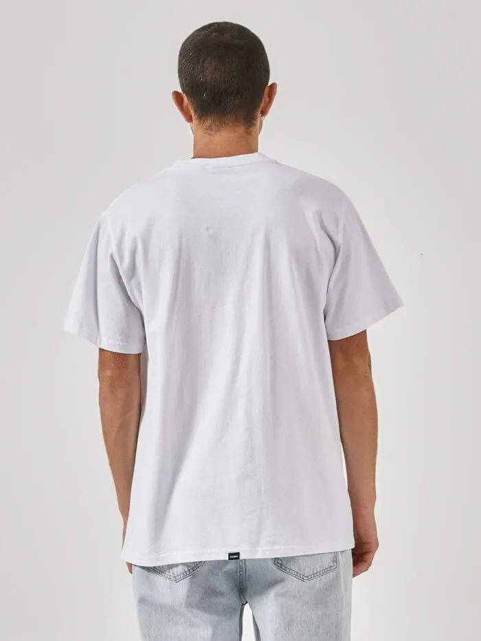 Come Enjoy Reality Merch Fit Tee - Lucent White sold by Thrills product image thumbnail 2
