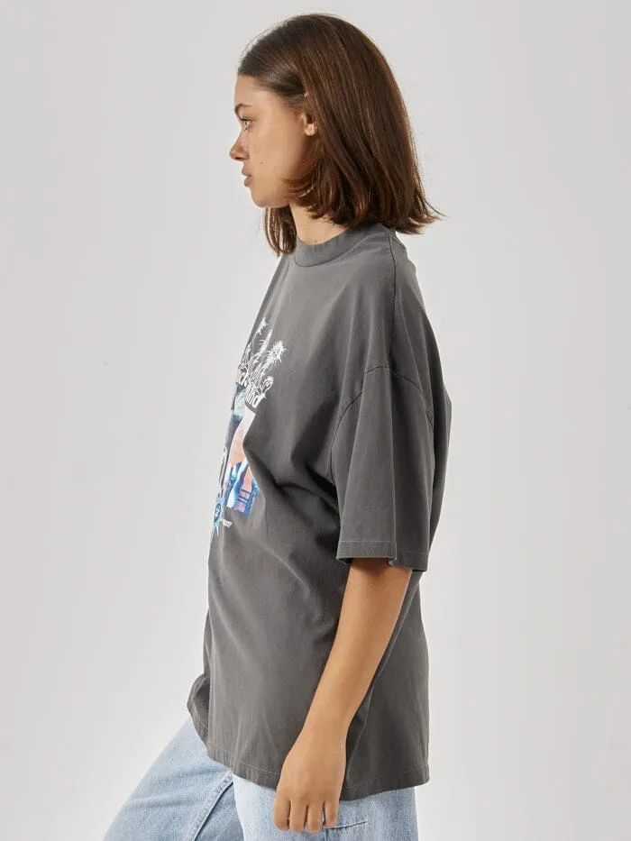 Unlock Your Mind Oversized Tee - Merch Black sold by Thrills product image thumbnail 3