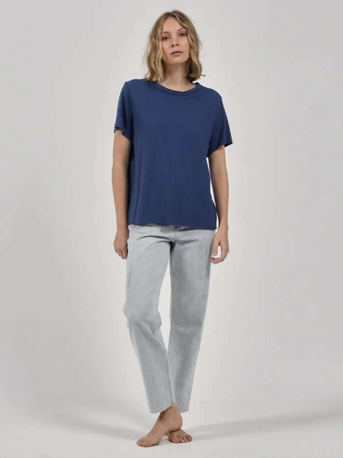Hemp Lightweight Relaxed Tee - Botanical Blue sold by Thrills product image thumbnail 4
