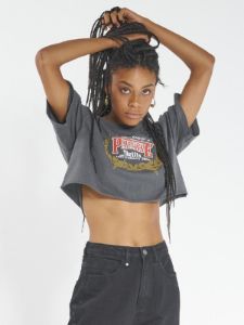 Speed Wreath Merch Super Crop Tee - Merch Black sold by Thrills