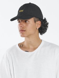 Thrills Union 6 Panel Cap - Black sold by Thrills