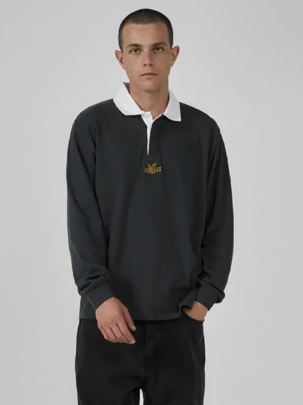 Golden Paradise Rugby Polo - Deep Forest sold by Thrills