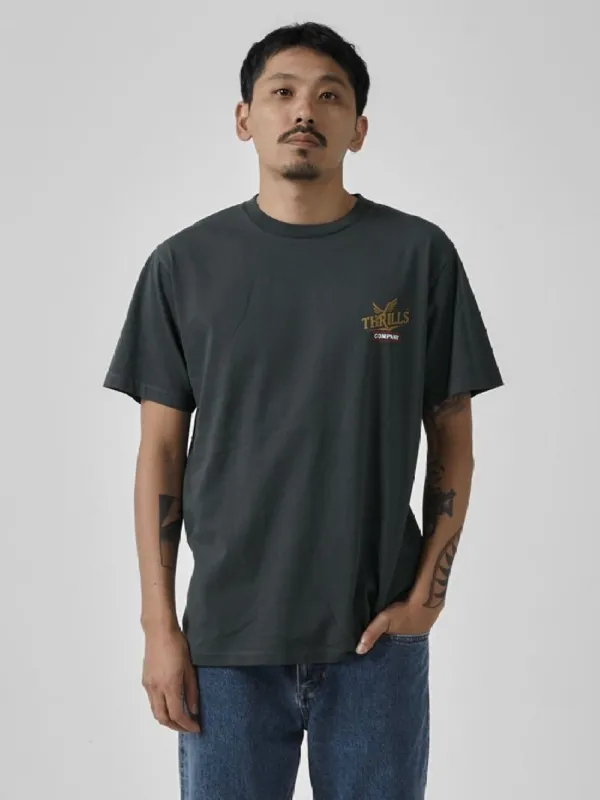 Golden Paradise Merch Fit Tee - Deep Forest sold by Thrills