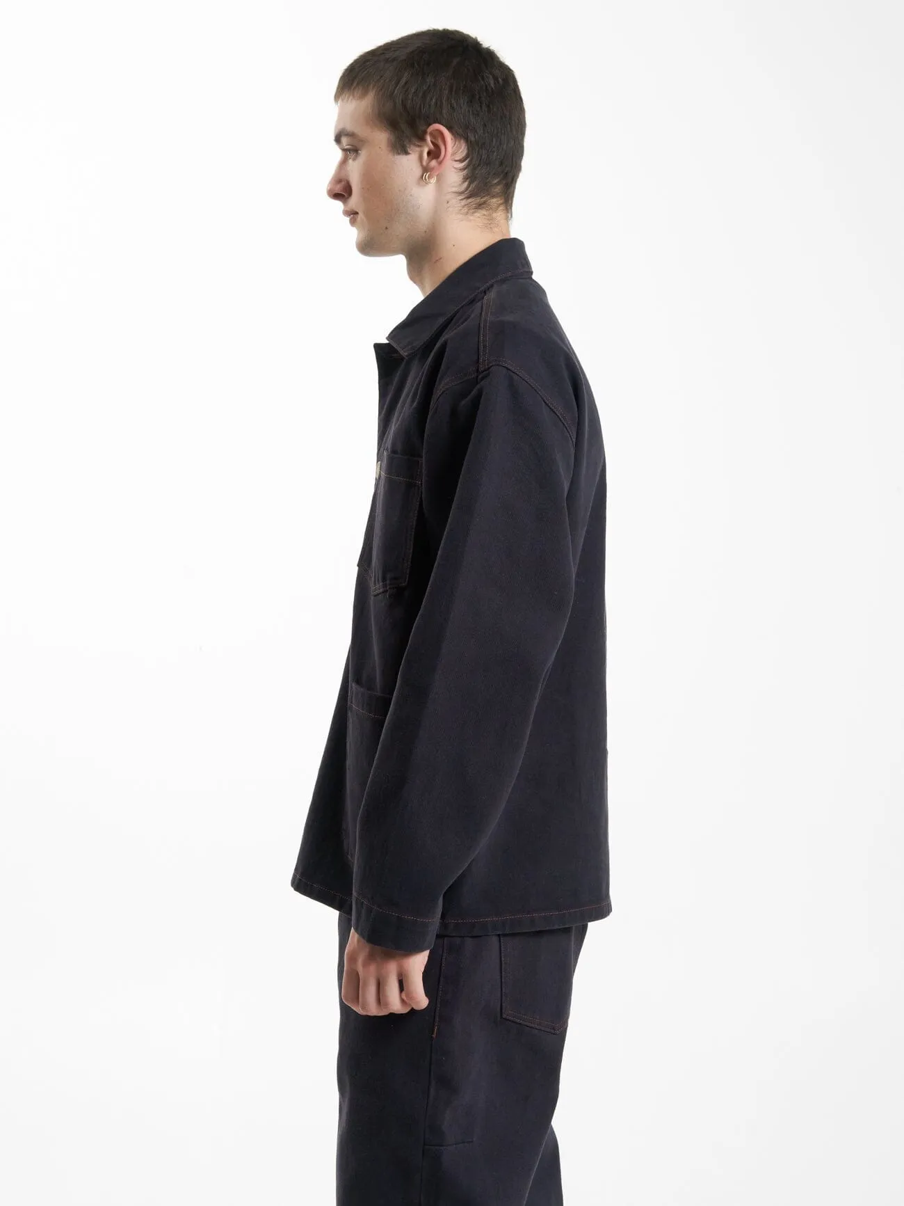 Work Shop Jacket - Midnight Blue sold by Thrills product image thumbnail 3