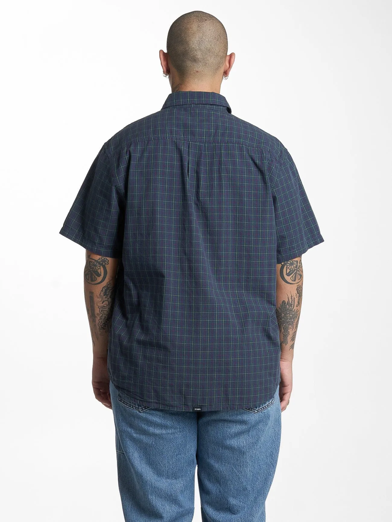 Wonderland Short Sleeve Shirt - Dark Slate sold by Thrills product image thumbnail 3