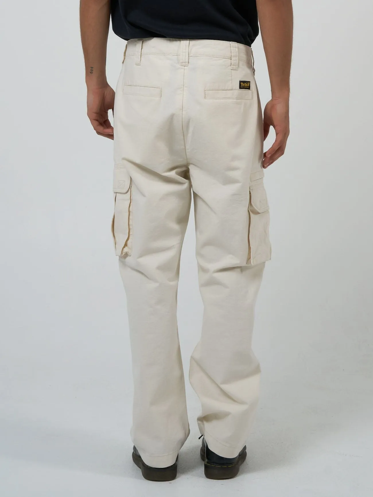 Slacker Union Cargo Pant - Heritage White sold by Thrills product image thumbnail 2