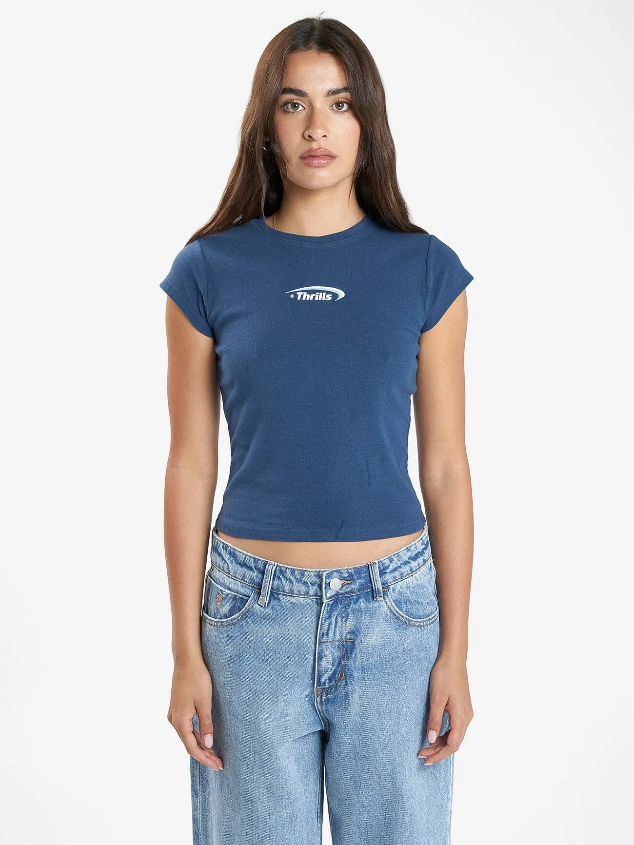 Sphere Club Tee - Ensign Blue sold by Thrills