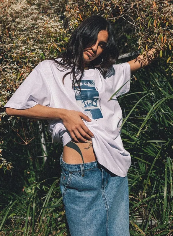 Alchemy Merch Fit Tee - White sold by Thrills