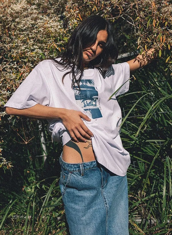 Alchemy Merch Fit Tee - White sold by Thrills