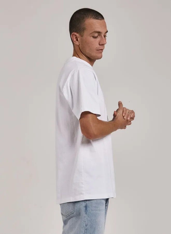 Alchemy Merch Fit Tee - White sold by Thrills product image thumbnail 5