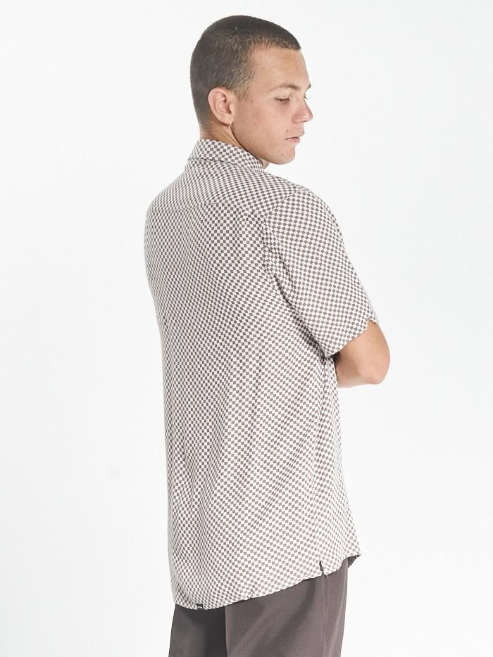 Aalto Bowling Shirt - Tobacco sold by Thrills product image thumbnail 2