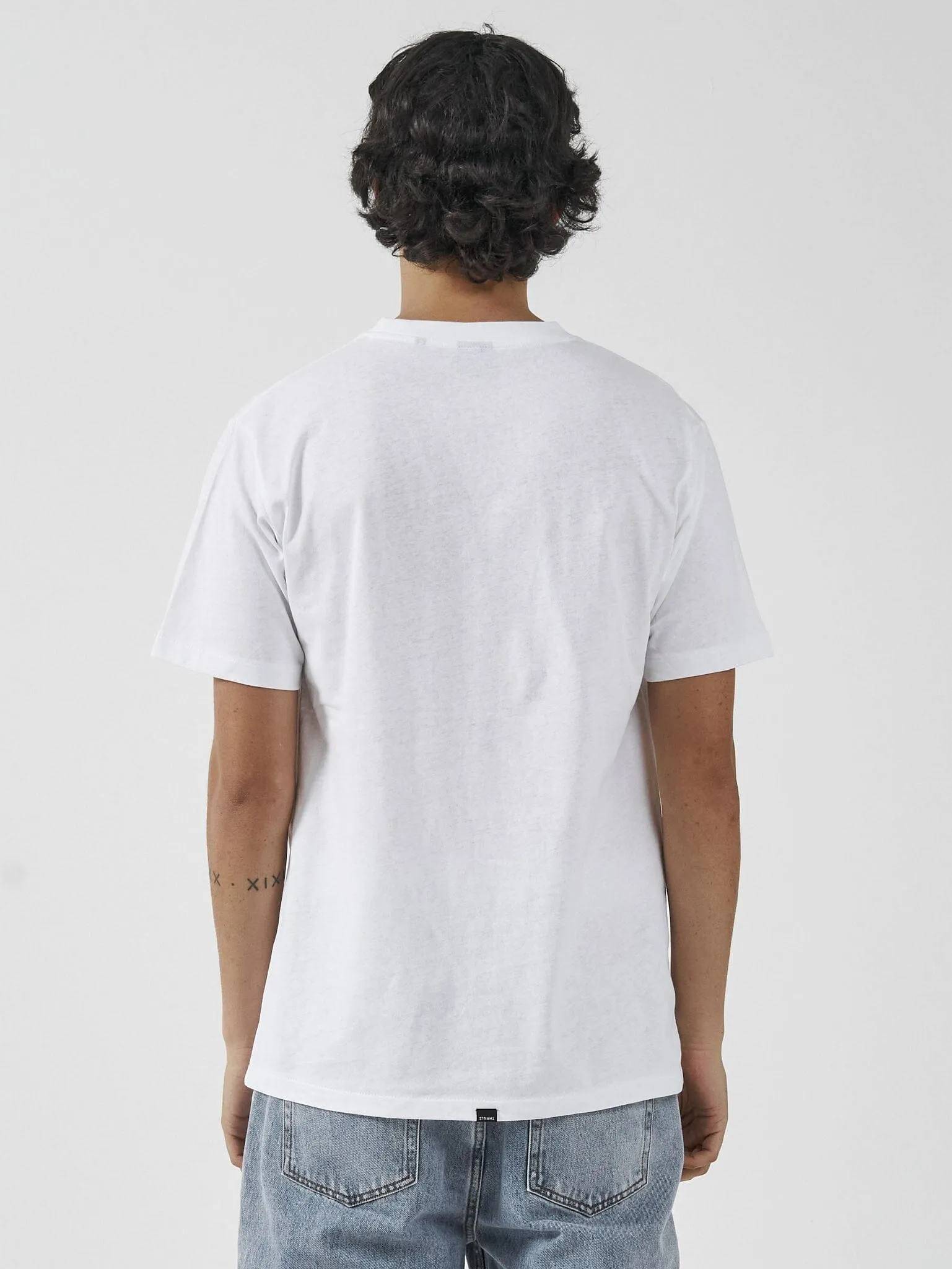 Electric Chaos Merch Fit Tee - White sold by Thrills product image thumbnail 2