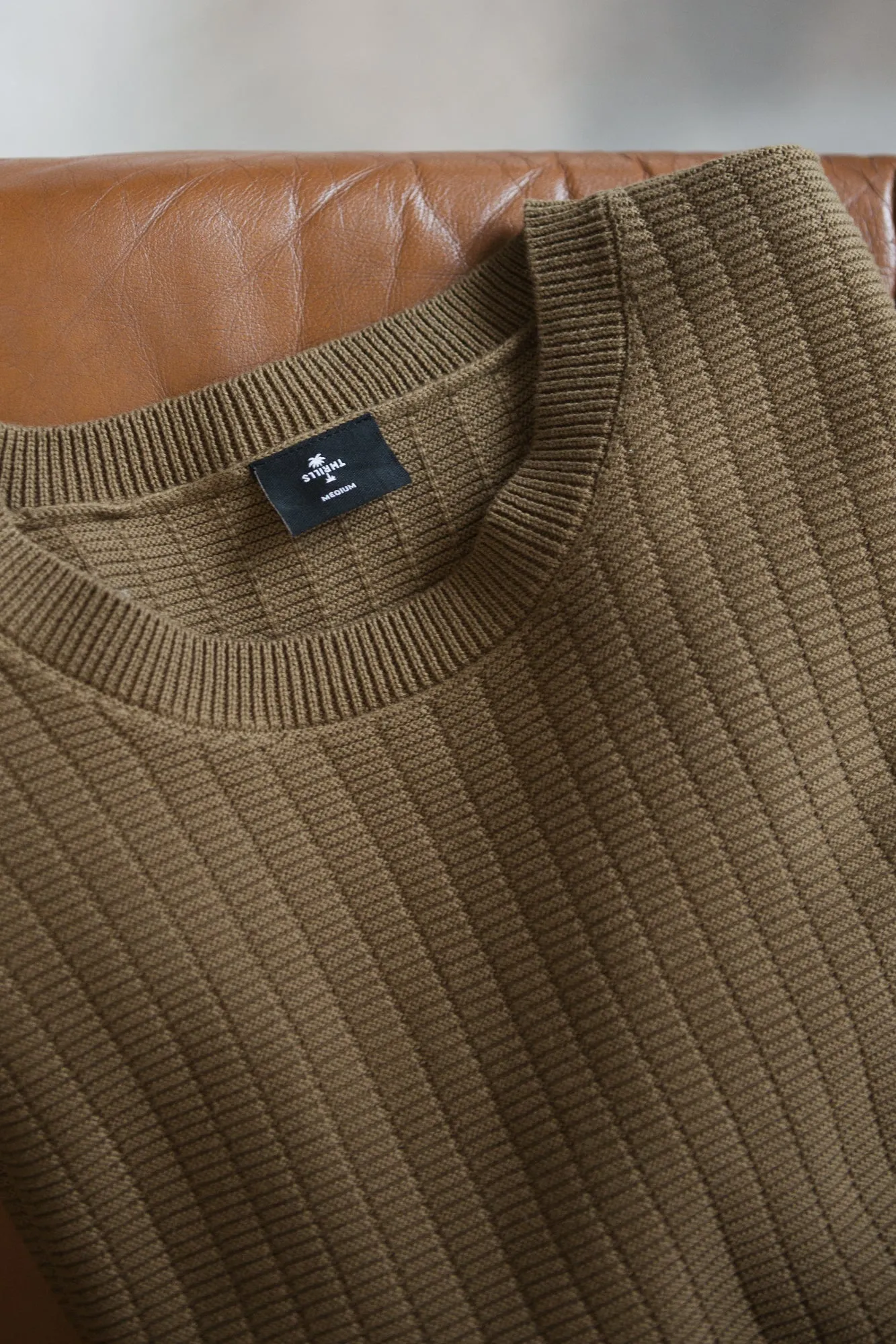 Non Sense Crew Knit - Plantation sold by Thrills product image thumbnail 5