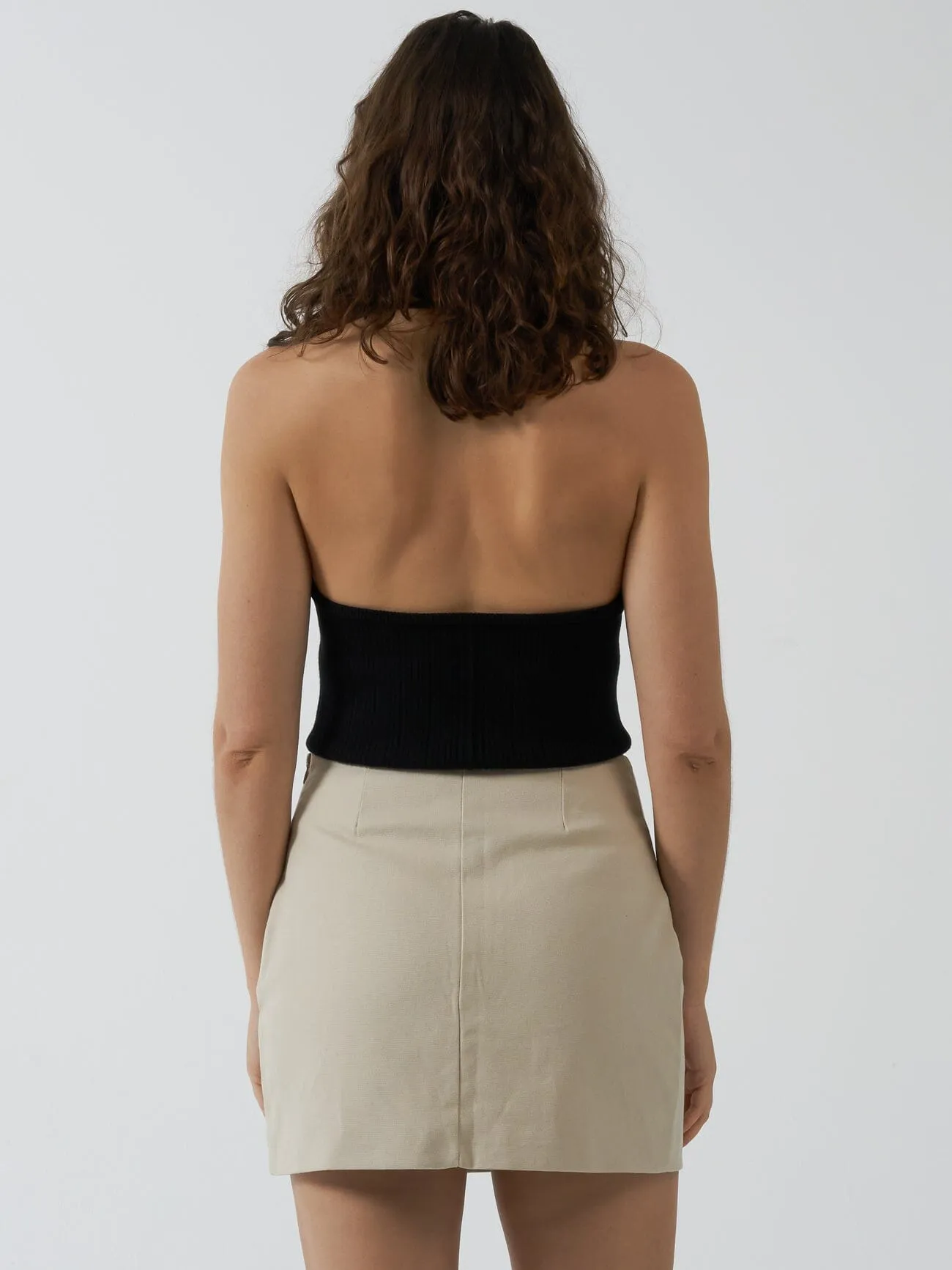 Kendal Knit Halter - Black sold by Thrills product image thumbnail 2