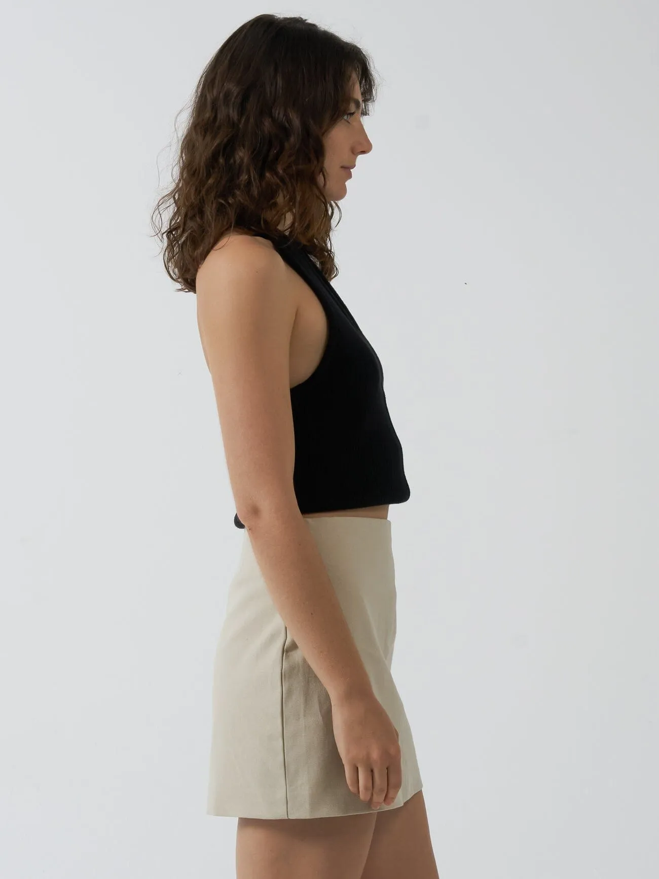 Kendal Knit Halter - Black sold by Thrills product image thumbnail 3