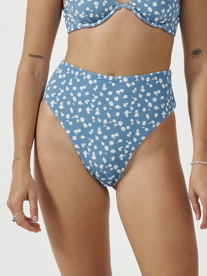 Aster High Cut Bikini Bottom - Powder Blue sold by Thrills