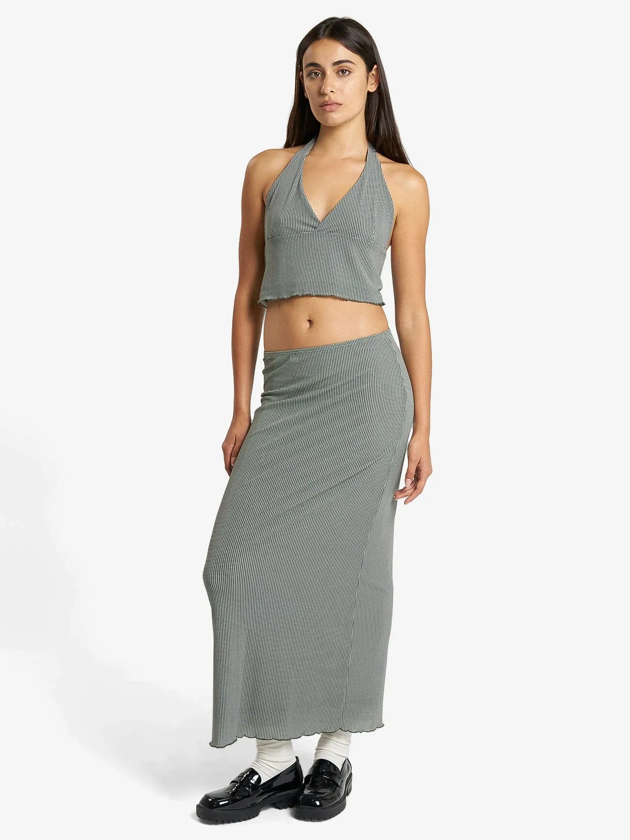 Levitation Mesh Skirt - Pistachio sold by Thrills product image thumbnail 5