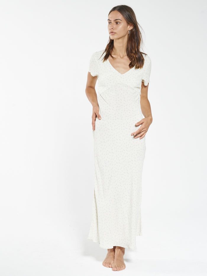 Valery Mid Length Bias Dress - Sunlight sold by Thrills