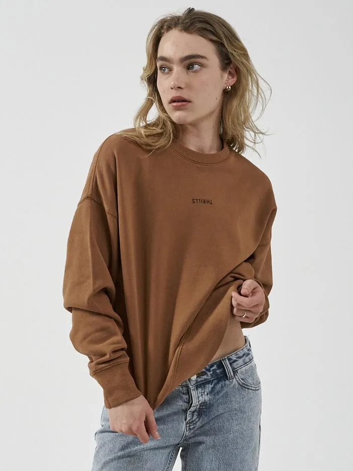 Minimal Thrills Slouch Crew - Bronze sold by Thrills