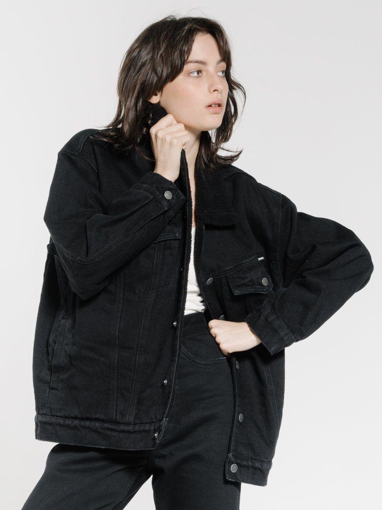 Madison Jacket - Black Rinse sold by Thrills product image thumbnail 3