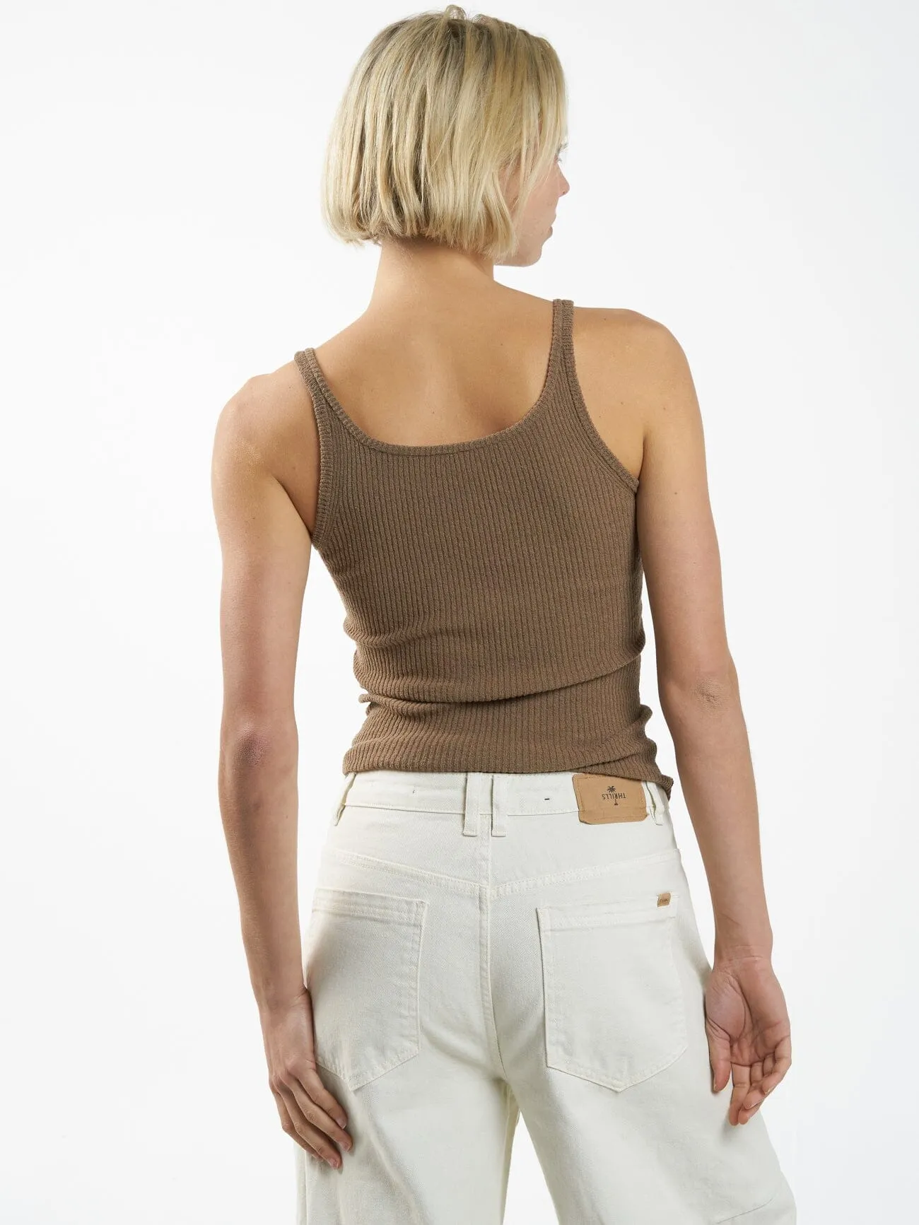 Langley Knit Tank - Mustard Gold sold by Thrills product image thumbnail 2