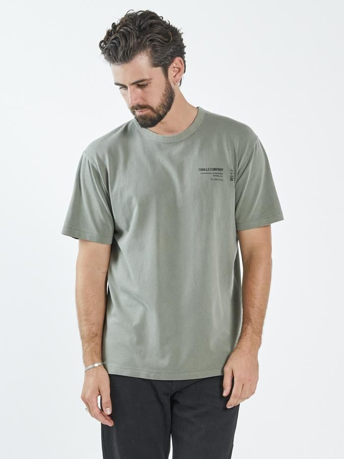 Provisions Merch Fit Tee - Army Green sold by Thrills