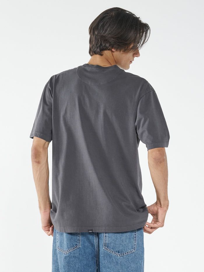 Normal Situations Oversize Fit Tee - Dark Charcoal sold by Thrills product image thumbnail 2