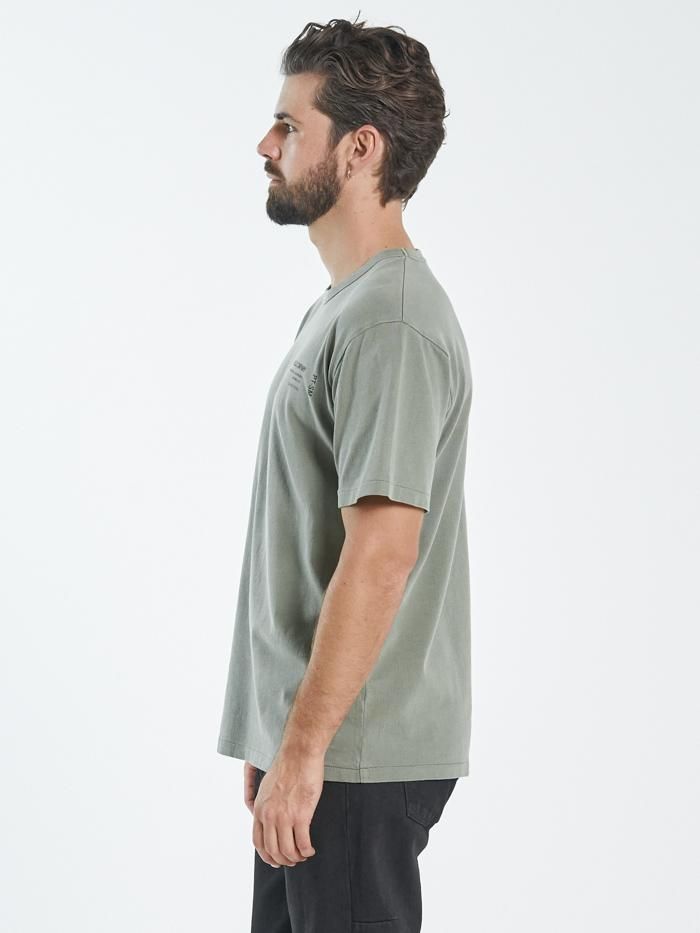 Provisions Merch Fit Tee - Army Green sold by Thrills product image thumbnail 5