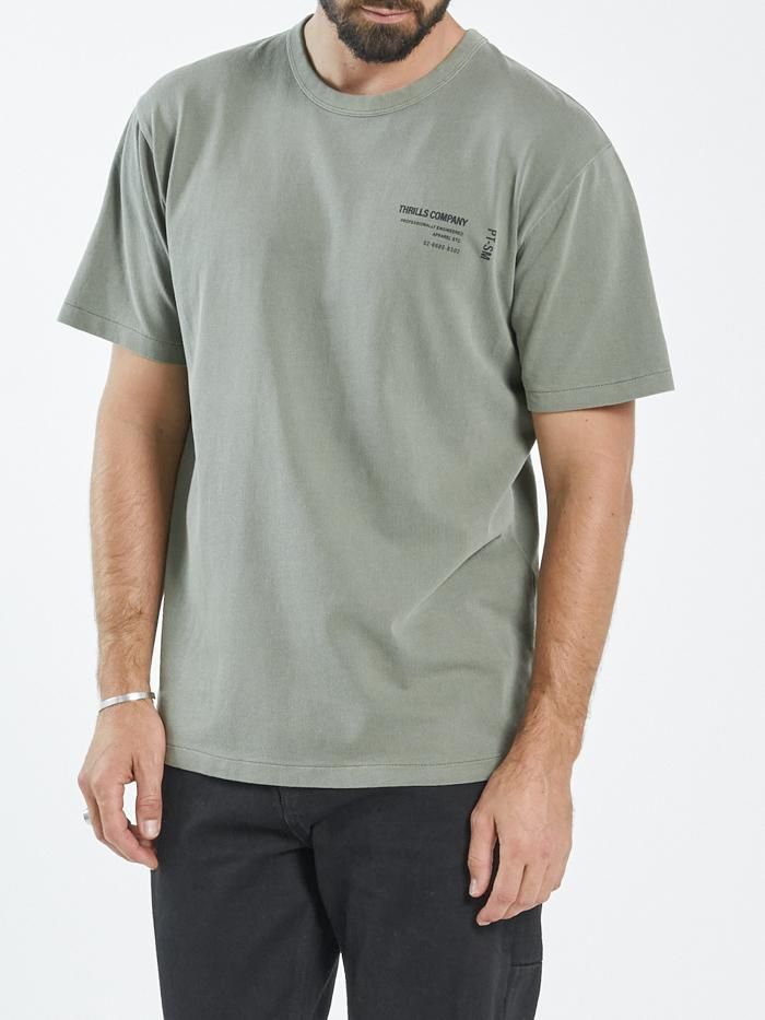 Provisions Merch Fit Tee - Army Green sold by Thrills product image thumbnail 3