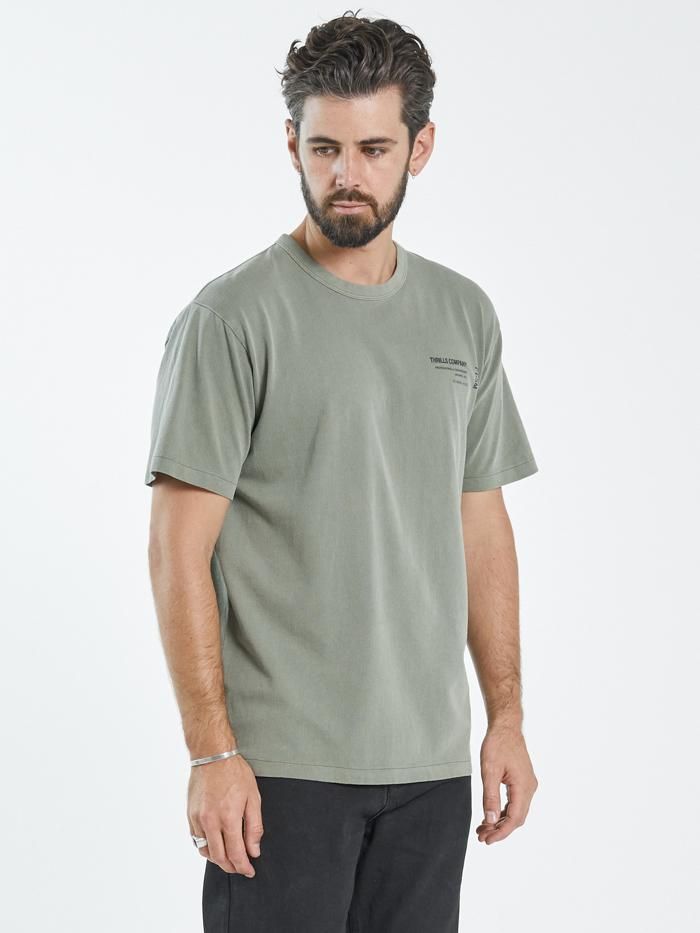 Provisions Merch Fit Tee - Army Green sold by Thrills product image thumbnail 4