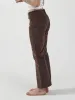 Alyssa Cord Pant - Postal Brown sold by Thrills