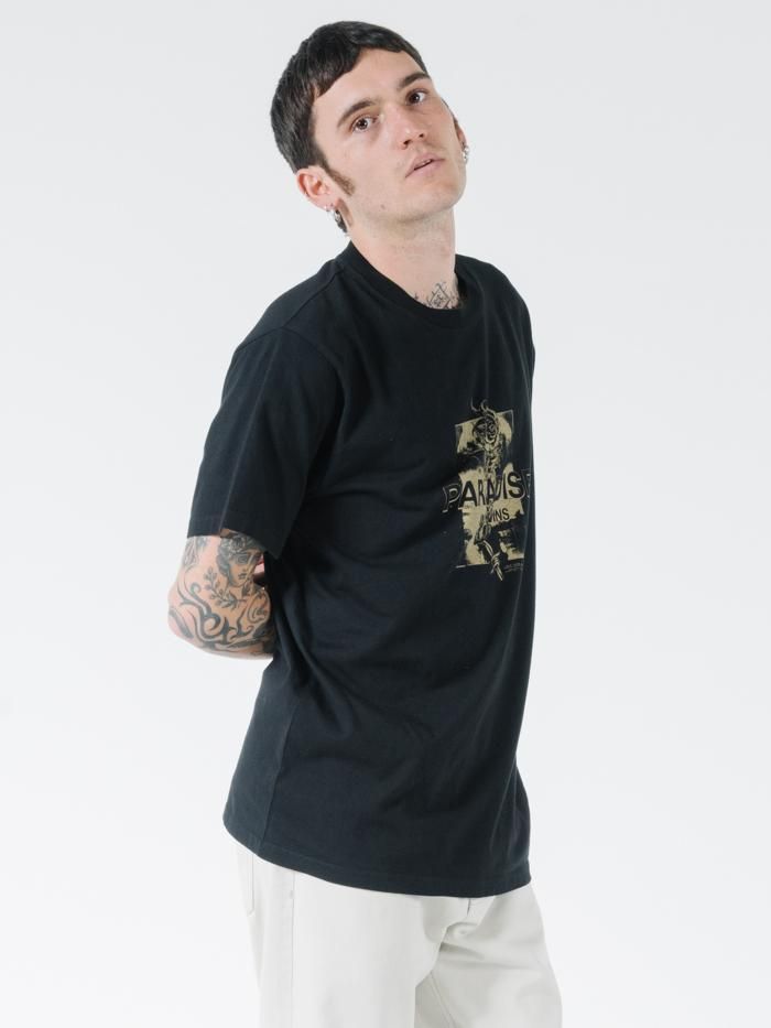 Hidden Paradise Merch Fit Tee - Black sold by Thrills product image thumbnail 3