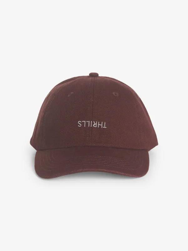 Minimal Thrills Cap - Deep Plum sold by Thrills