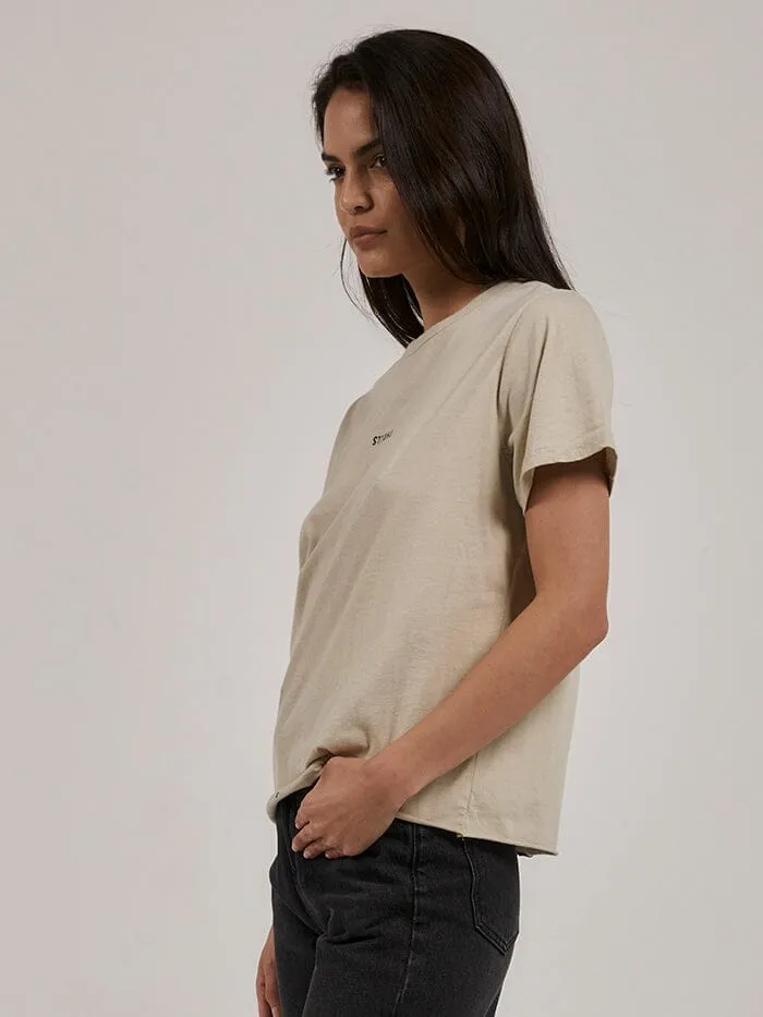 Minimal Thrills Relaxed Tee - Oatmeal sold by Thrills product image thumbnail 4