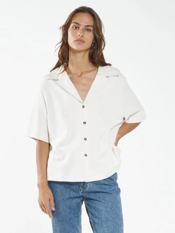 Hemp Box Fit Shirt - Unbleached sold by Thrills